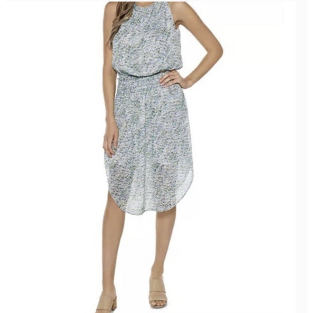 Belldini sheer floral spring summer dress Feminine